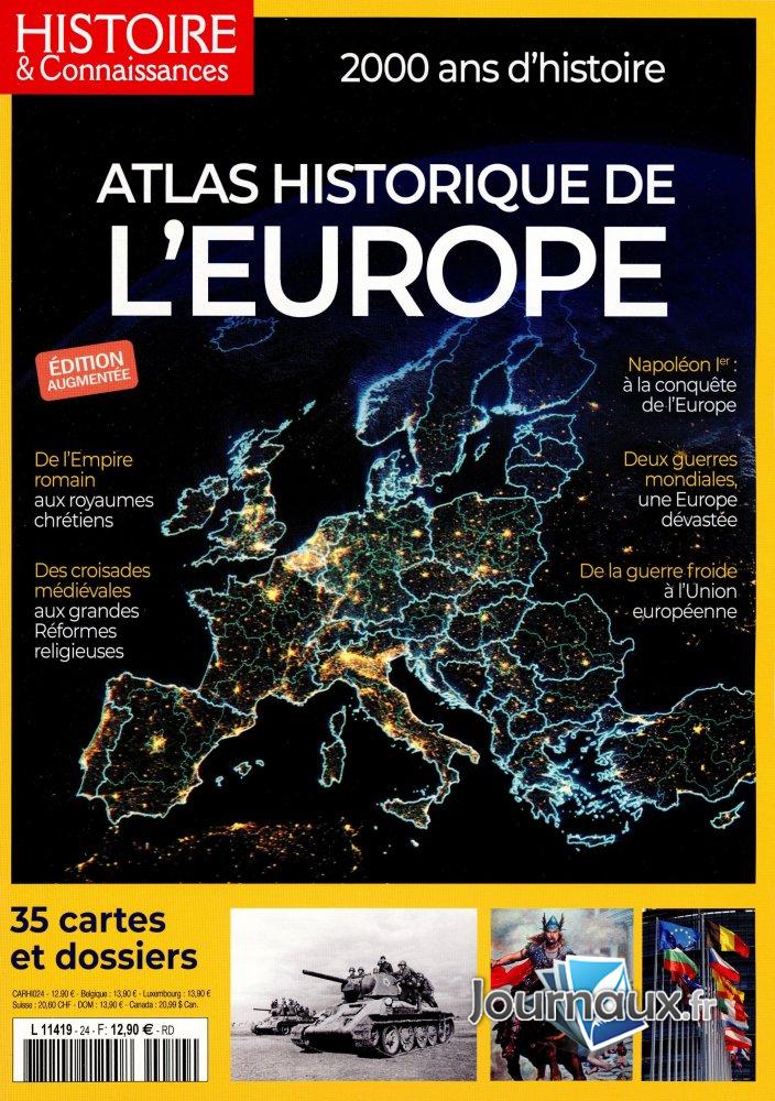 L'Atlas Historique de l'Europe : Une ressource essentielle en édition augmentée