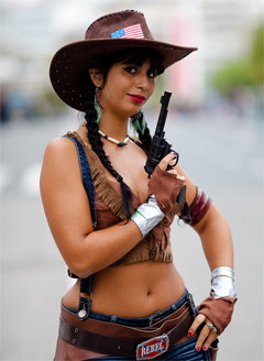 Cosplay de Yankee par les Atomic Bamboos