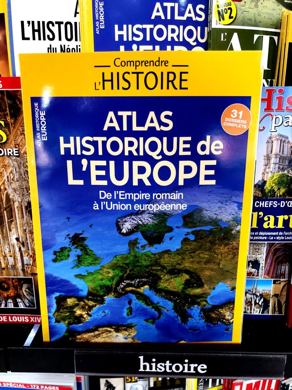 Atlas historique de l'Europe, réédition !