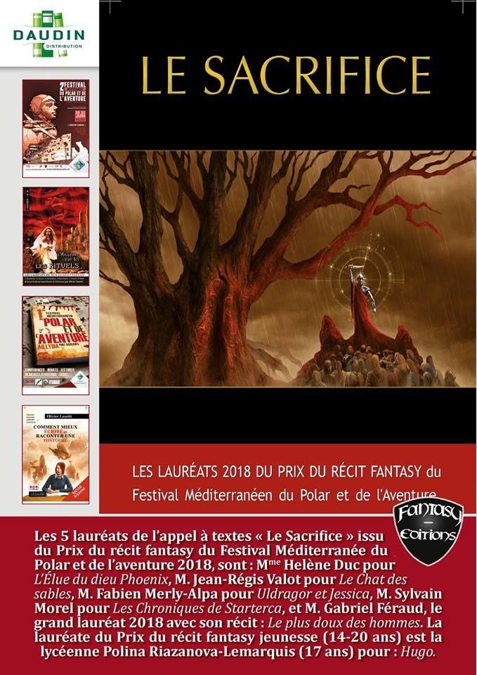 Grand lauréat du Prix du récit Fantasy de 2018 !